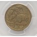 AUSTRALIA 2000 . ONE 1 DOLLAR COIN . ERROR . MULE . STRUCK ON TEN 10 CENTS